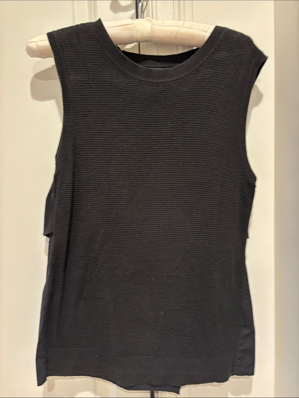 Banana Republic Black Ribbed Sleeveless Tank